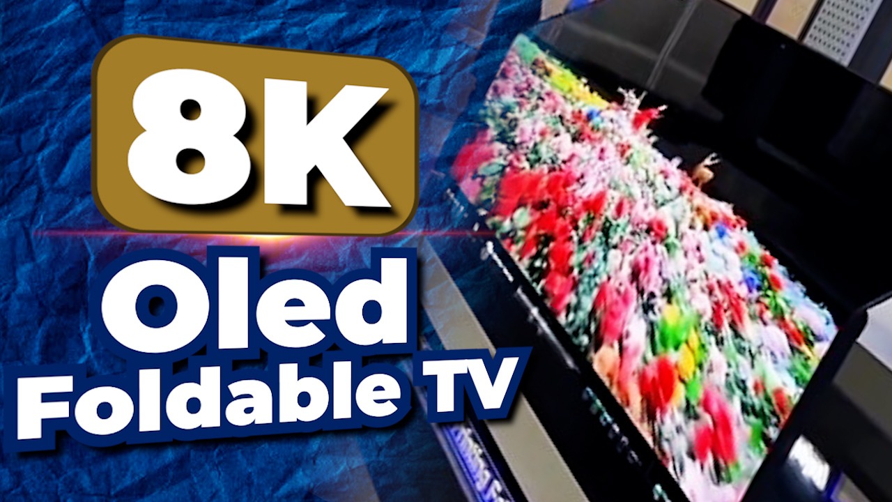 देखें कैसे 8K Oled Display वाला TV टेबल में बदल गया?