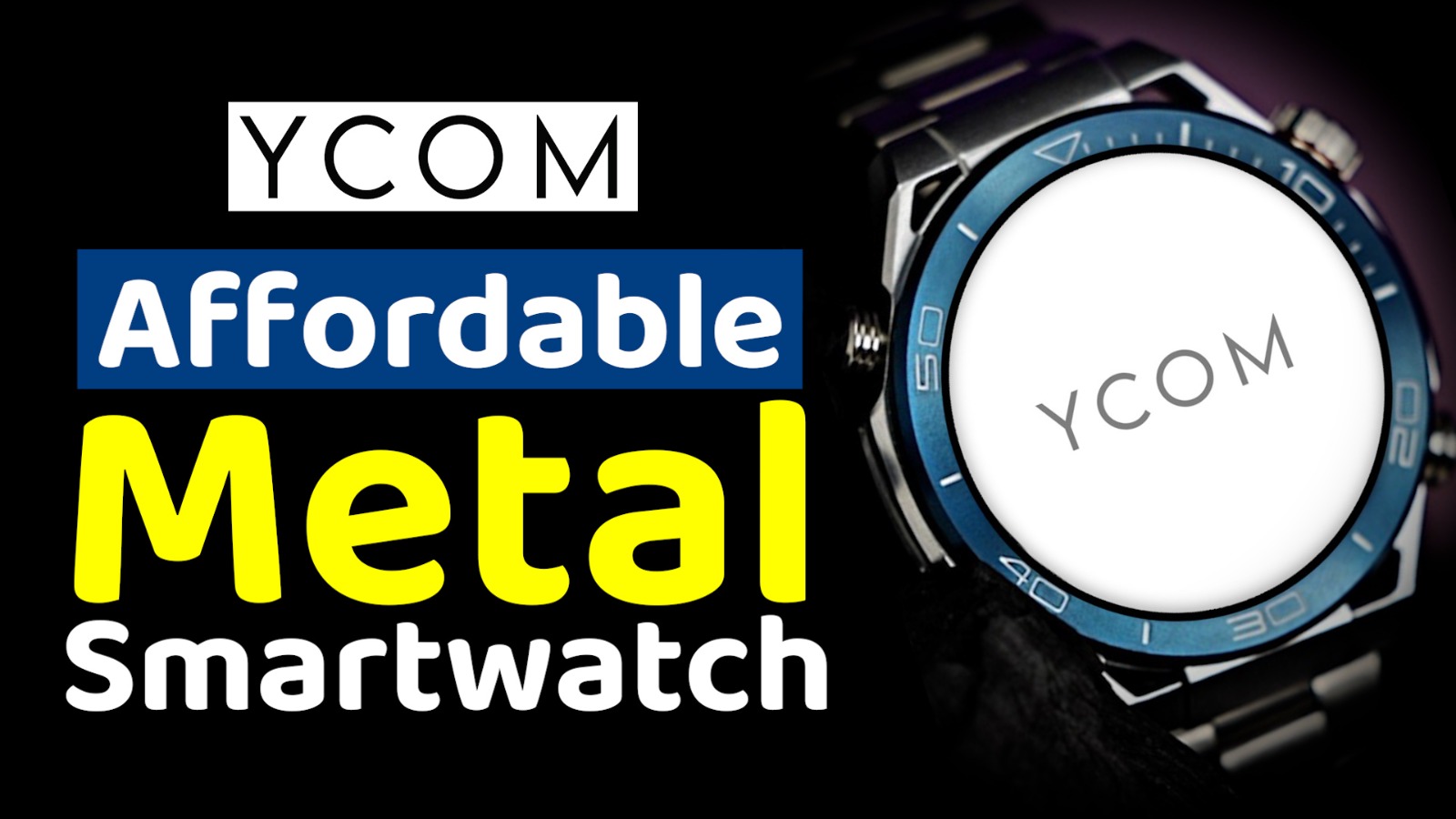 एक Smartwatch, अनगिनत फ़ीचर्स: YCOM Alpha Smartwatch